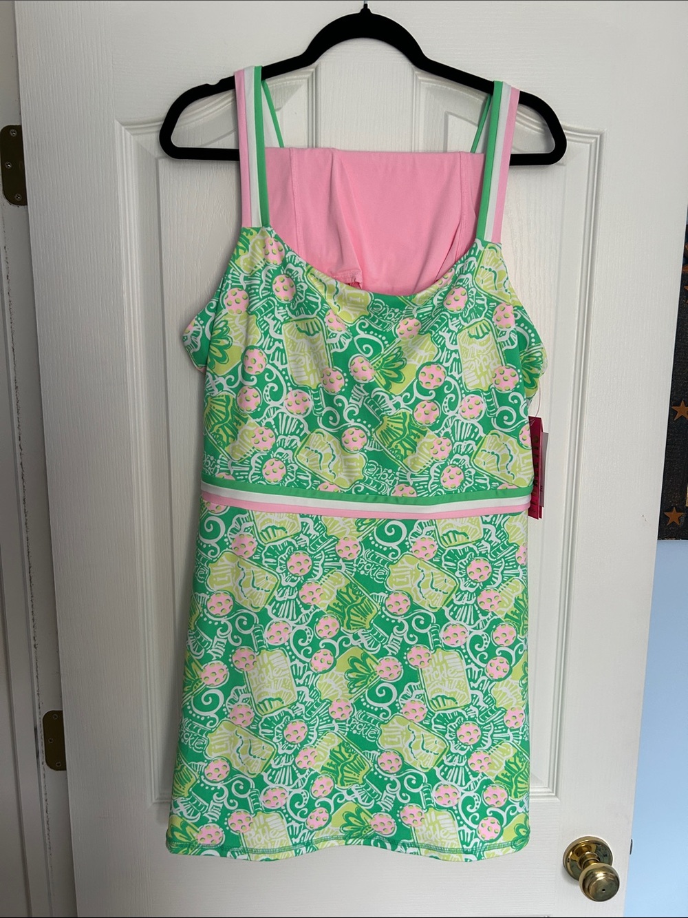 NWT XL Lilly Pulitzer Deirdra Dress UPF+50 with matching shorts